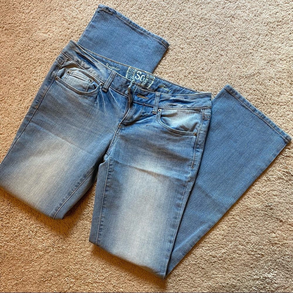 SO bootcut 9 regular, light denim